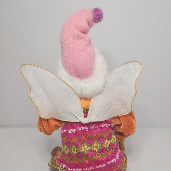 Vintage Christmas Eve Fairy Mark Roberts Style Poseable Christmas Decor Doll - Picture 6 of 10
